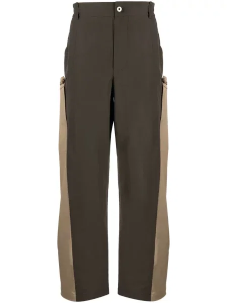 Pantaloni Feng Chen Wang verde