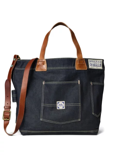 Geantă Ralph Lauren Rrl albastru