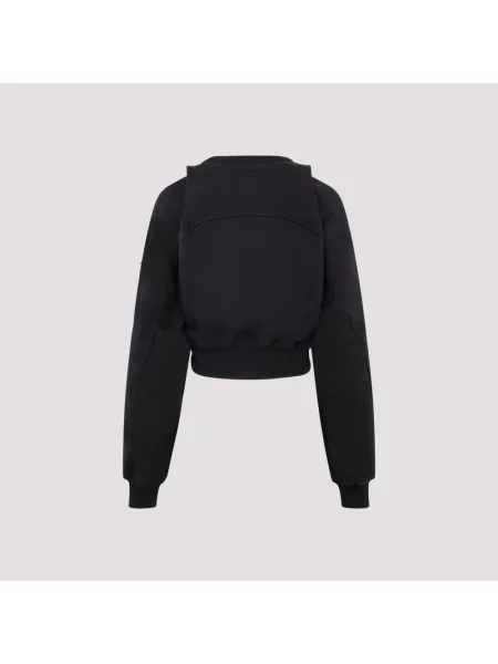 Bluza z kapturem Off-white z kapturem biała