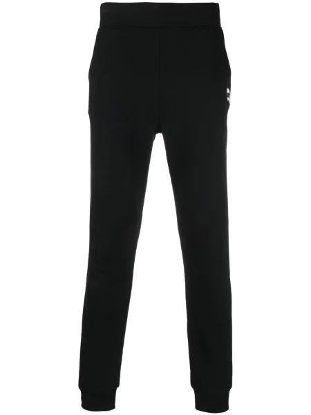 Pantaloni Karl Lagerfeld alergare negru