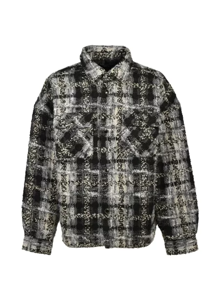 Cămașă Breath din tweed negru