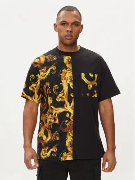 Versace Jeans Couture Tricou MAGLIETTA negru