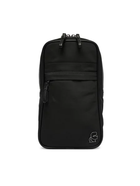 Geanta crossbody Karl Lagerfeld negru