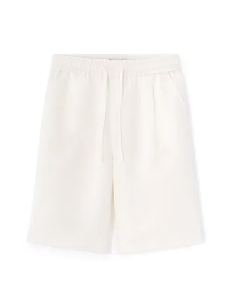 Pantaloni scurți Celio alb