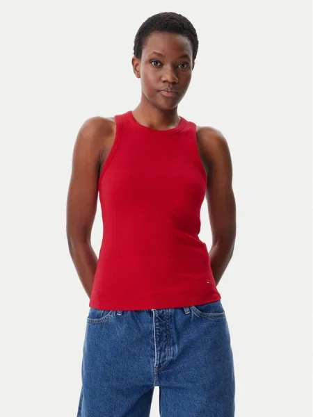 Топ Tommy Hilfiger червено