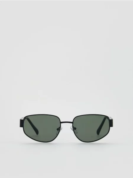 Reserved Ochelari de soare verde-prăfuit verde