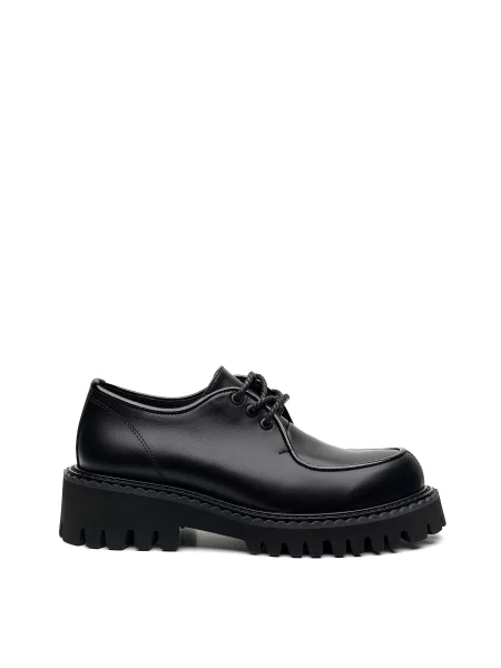 Кожаные полуботинки Alex Bell черные