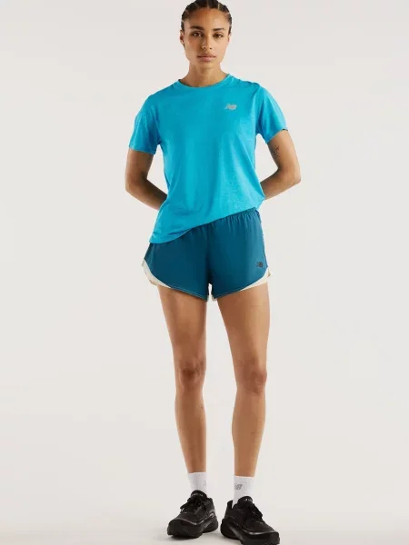 Короткие шорты New Balance синие