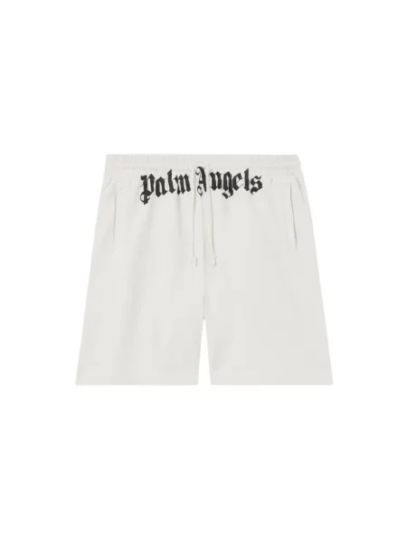 Шорти Palm Angels с принт бяло