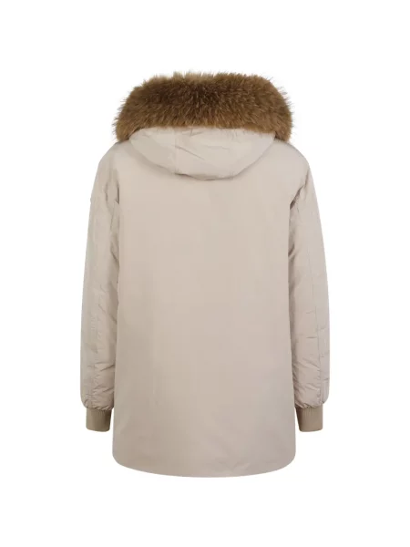 Geacă cu puf Moncler cu glugă