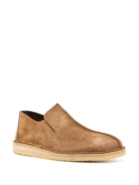 Pantofi loafer Clarks din piele de căprioară maro
