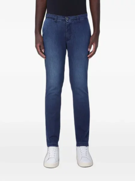 Skinny jeansy skinny Xc niebieskie