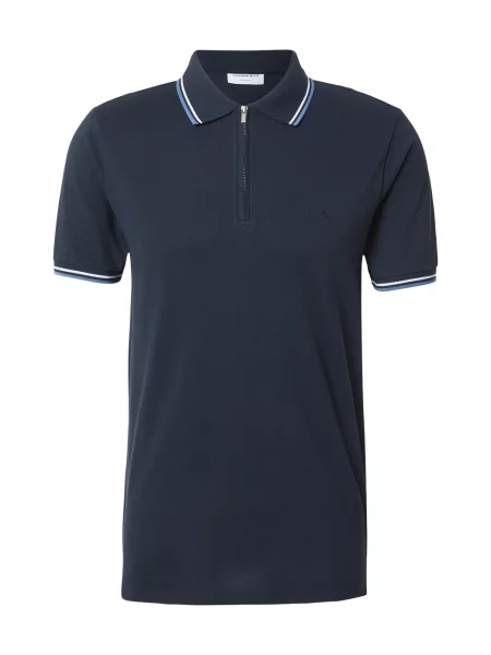 Lindbergh Tricou bleumarin / albastru deschis alb