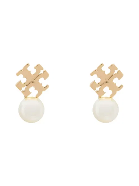 Kolczyki Tory Burch żółte