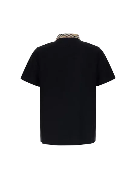 Koszulka polo Burberry czarna
