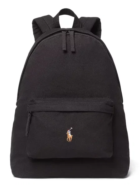 Однотонный большой рюкзак Polo Ralph Lauren синий