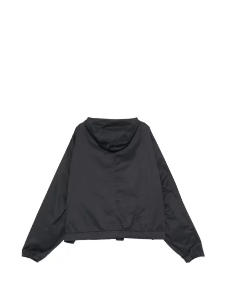 Jachetă cu glugă Thom Browne cu glugă negru