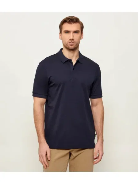 BOSS BLACK Polo H-Parlay negru