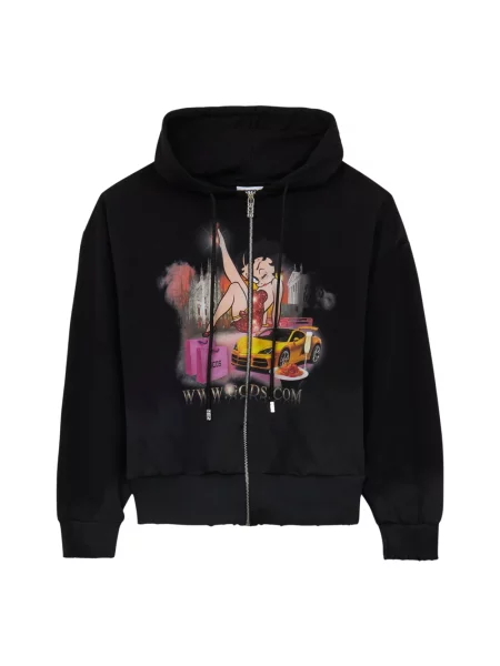 Bluza z kapturem Gcds czarna