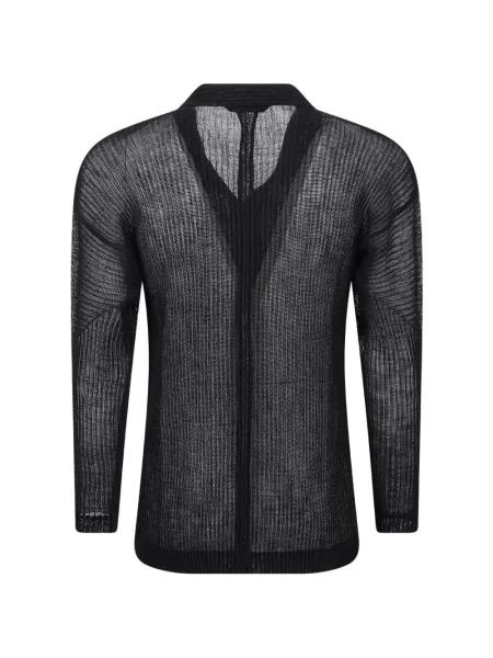 Мрежеста риза Homme Plissé Issey Miyake черно