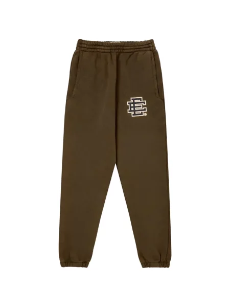 Pantaloni Eric Emanuel cu imagine alergare verde