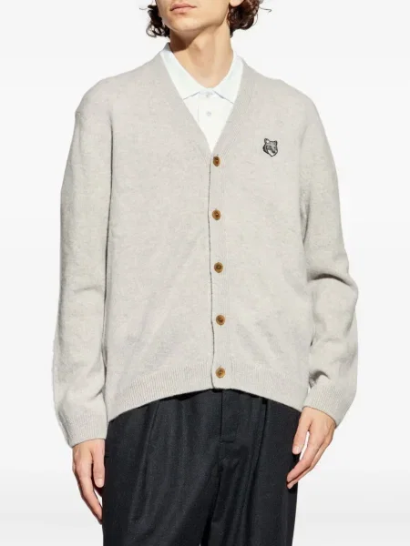 Cardigan Maison Kitsune gri