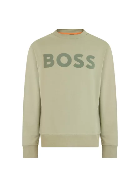 Bluza Boss z logo zielona