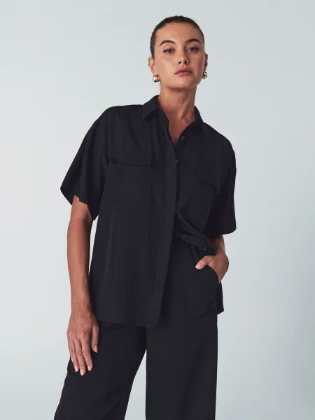 Willa Bluză Valle' negru