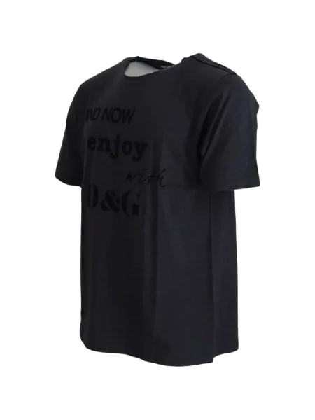 Tricou Dolce & Gabbana cu imagine gri