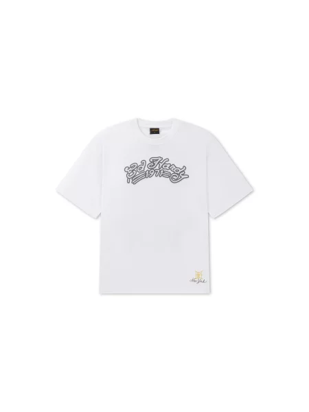 Ed Hardy Tricou negru alb