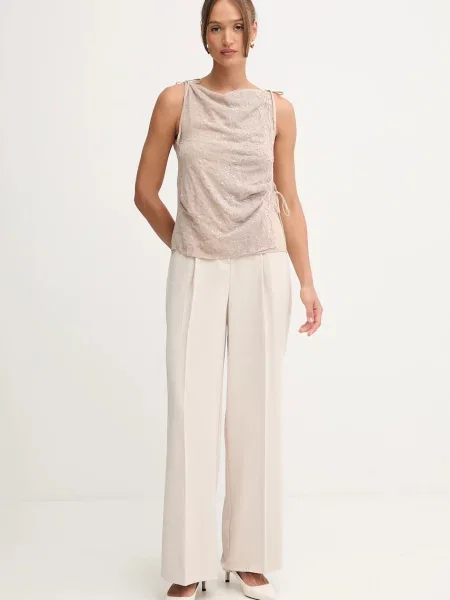 Блузка Hoss Intropia візерунок коричневий