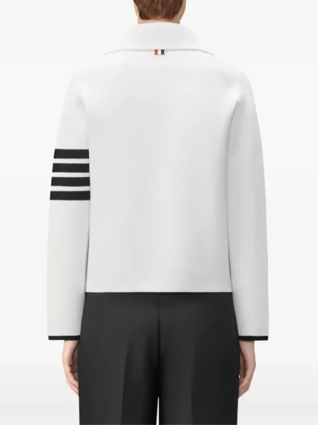 Geacă Thom Browne cu dungi alb