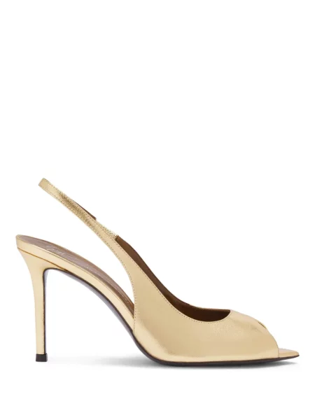 Pantofi cu toc Giuseppe Zanotti auriu