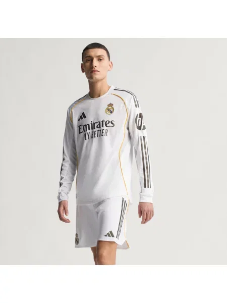 Komplet dresowy Adidas z długim rękawem biały