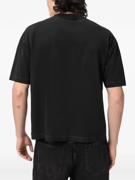 Tricou Allsaints cu imagine negru