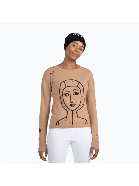 Pulover pentru femei Rossignol Jcc Lina Pull beige bej