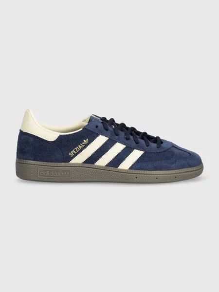Adidas Originals sneakersy skórzane Hanball Spezial granatowy