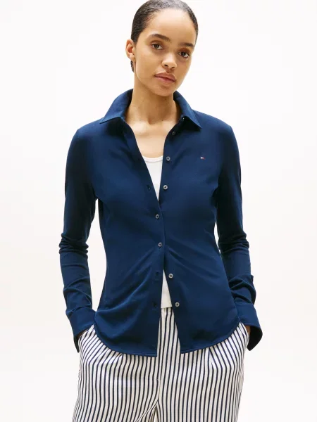 TOMMY HILFIGER Bluză bleumarin