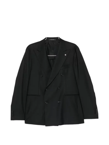 Costum Tagliatore cu două rânduri de nasturi negru