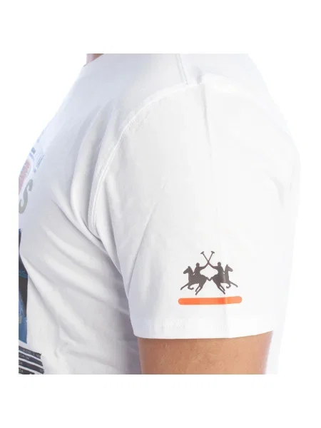 Tricou La Martina alb