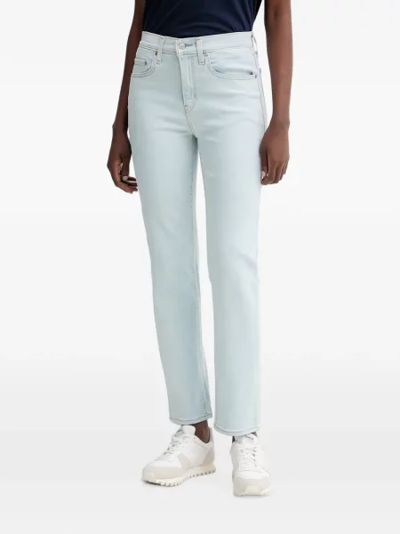 Pantaloni Levi's® în carouri cu imagine cu cordon albastru