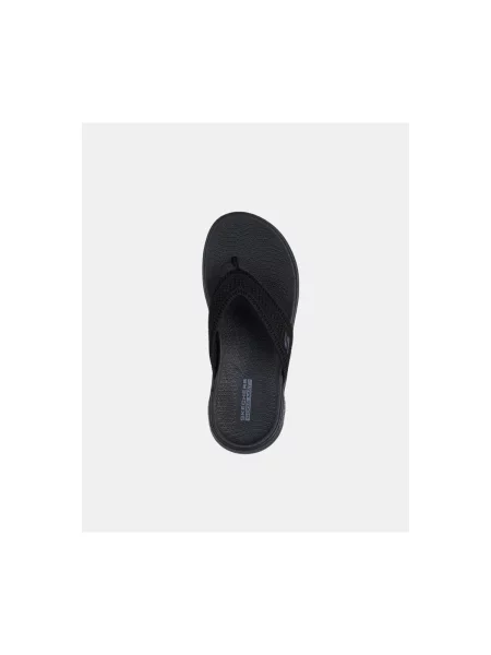 Dámske žabky SKECHERS Go Walk Flex Holly black čierna