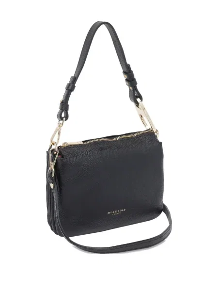 Geanta de piele My Best Bag din piele negru