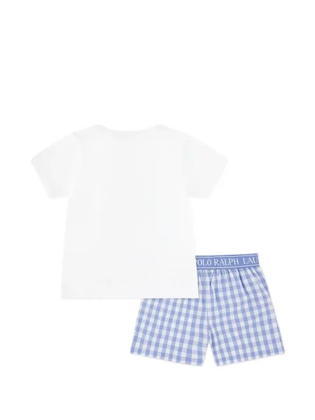 Koszulka polo dziecięca Polo Ralph Lauren biała