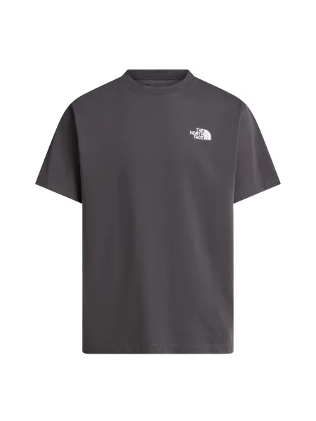 THE NORTH FACE Tričko M MOUNTAIN SKETCH SS TEE RELAXED čierna / prírodná biela