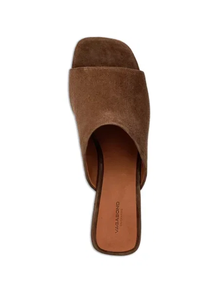Szarvasbőr slip on szandál Vagabond barna