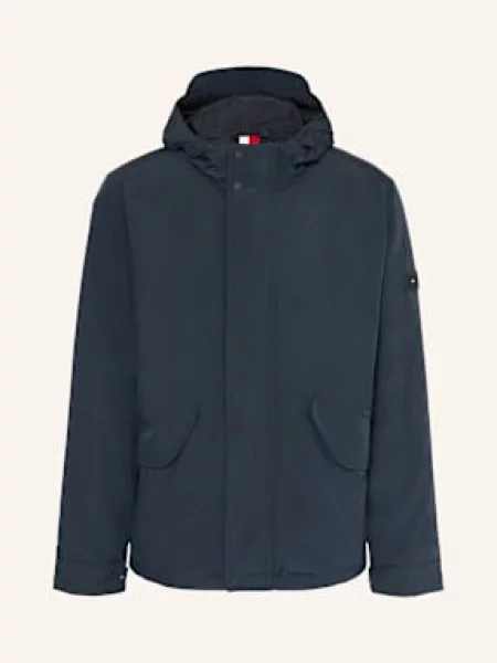 Bunda pro přechodné období Tommy Hilfiger modrá