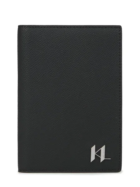 Karl Lagerfeld Portofel Monogram' negru
