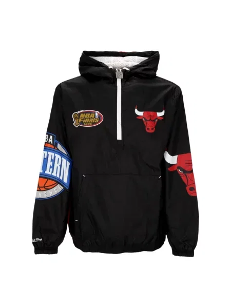 Wiatrówka Mitchell & Ness czarna