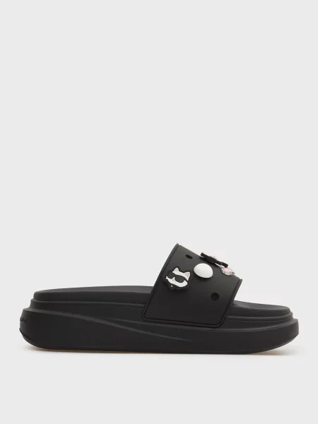 Шльопанці Karl Lagerfeld чорні